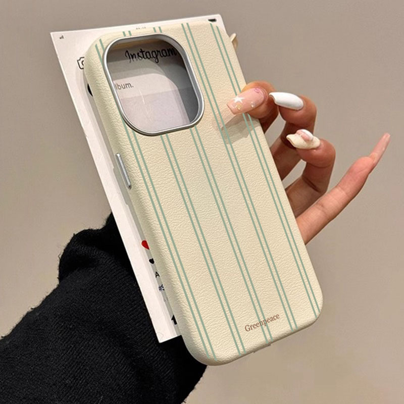 Receipt Printer Thermal - グリーンストライプライチ柄 Xiaomi Redmi Note 14 13