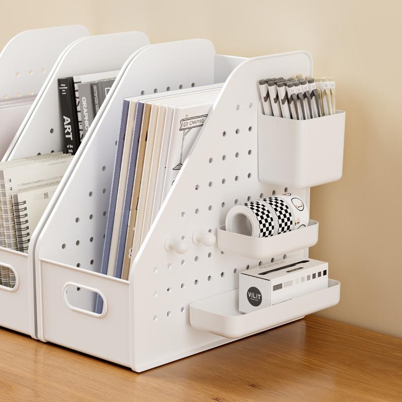 取り外し可能な収納ボックス付きデスクファイルオーガナイザー、 - Binding Machine Comb のレビューと価格