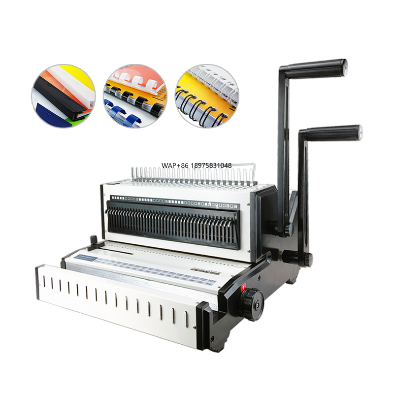 3 in 1製本機、ワイヤーOとコーム製本機 - Binding Machine Comb のレビューと価格