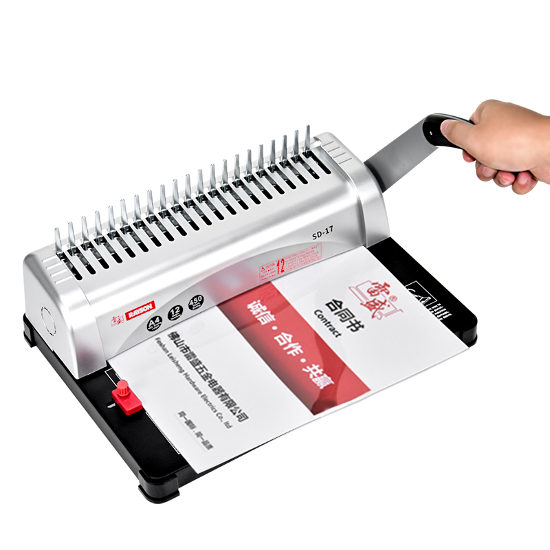 工場用コームバインダー SD-17 A3A4 ゴムリングコー - Binding Machine Comb のレビューと価格