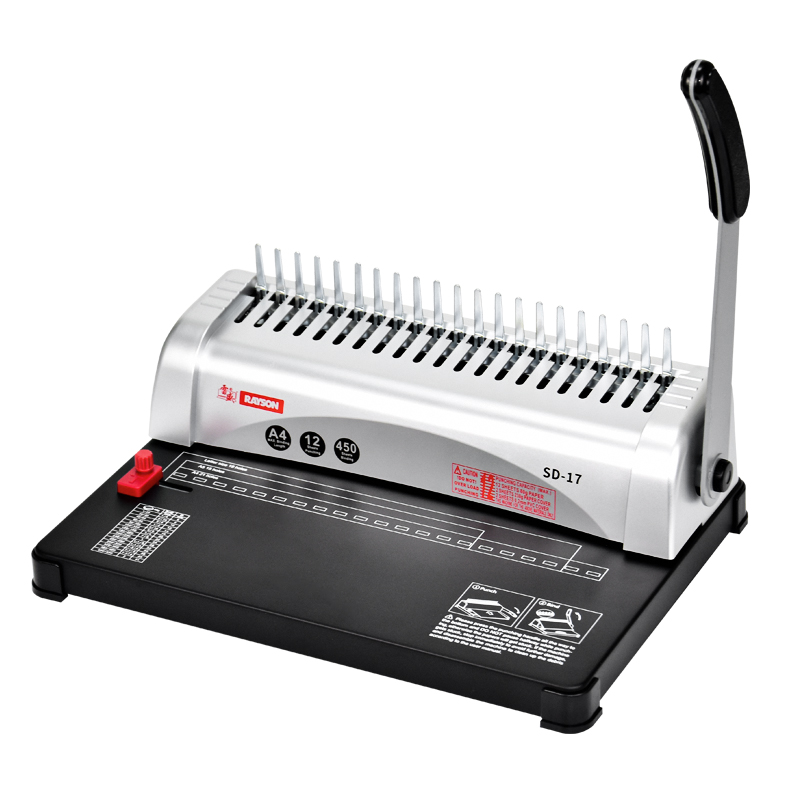 工場用コームバインダー SD-17 A3A4 ゴムリングコー - Binding Machine Comb のレビューと価格