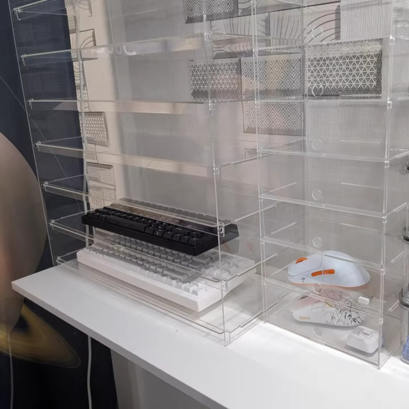 プレミアムクリアアクリル防塵ディスプレイケース オフィスキー - Office Technologies のレビューと価格
